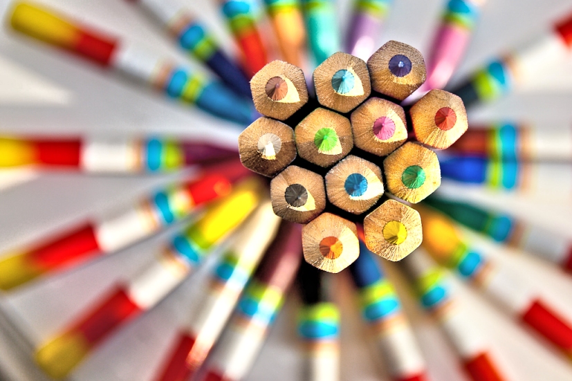 Lápis de cor: cada cor encerra em si uma vibração e um significado | Foto: David Blaikie/Creative Commons